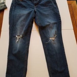 Old Navy Distressed Boyfriend Jeans